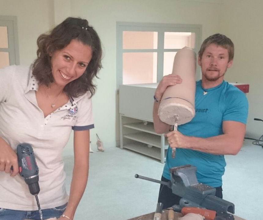 Elena Brambi and Wojtek Czyz