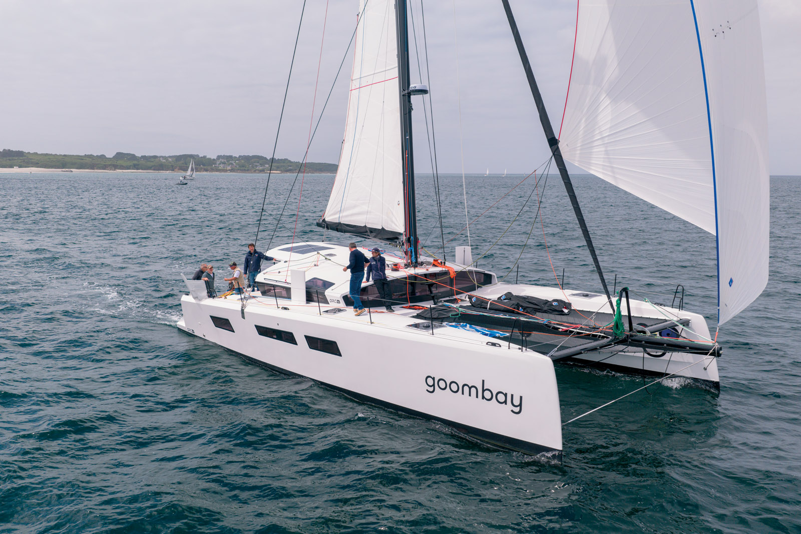 In the thumbnail, the ORC 50 and in the main picture, the 52.2. Note  the new hull and coachroof openings.