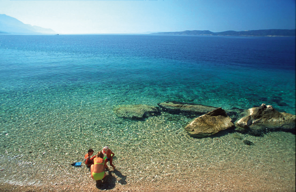 Catamaran cruising in Croatia