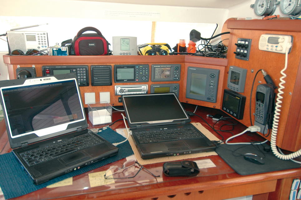 Chart table Jangada