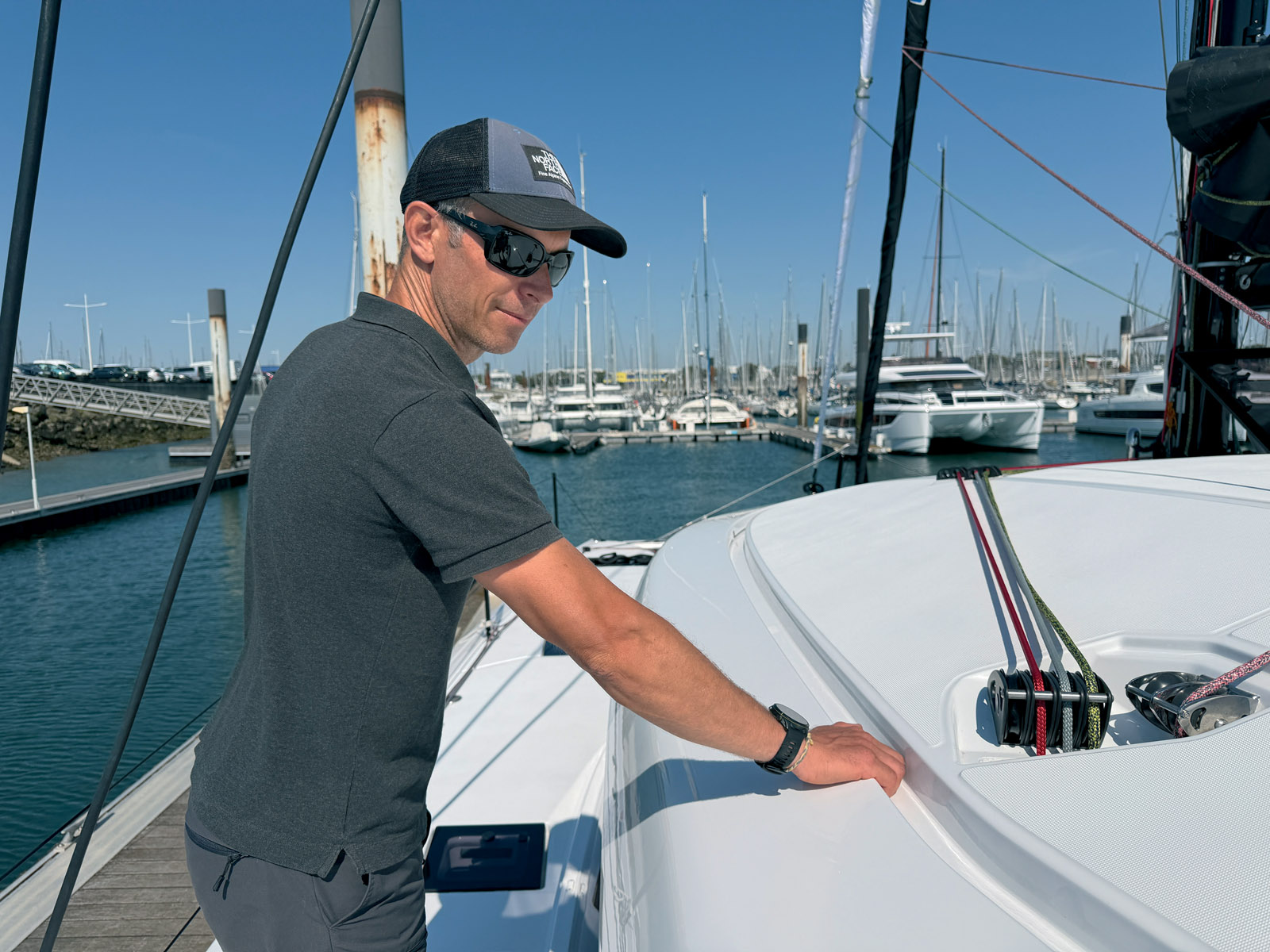At Marc Lombard naval architects, Henri-Paul Shipman (HP) was  particularly involved in the 41 Type S project.