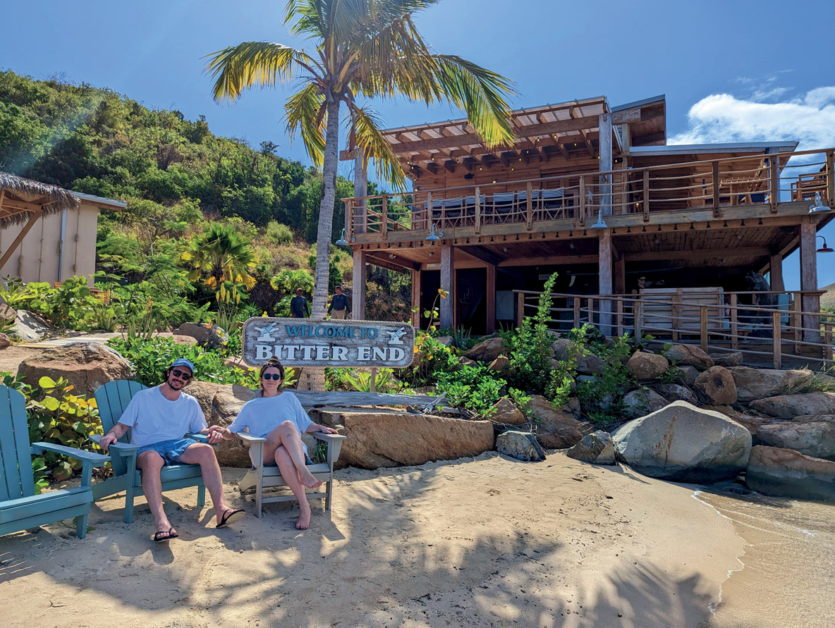 The Bitter End Marina, completely destroyed by Irma on September 6, 2017, has been operational again since December 2020 - but the site, which should have about 40 luxury bungalows, remains under construction.