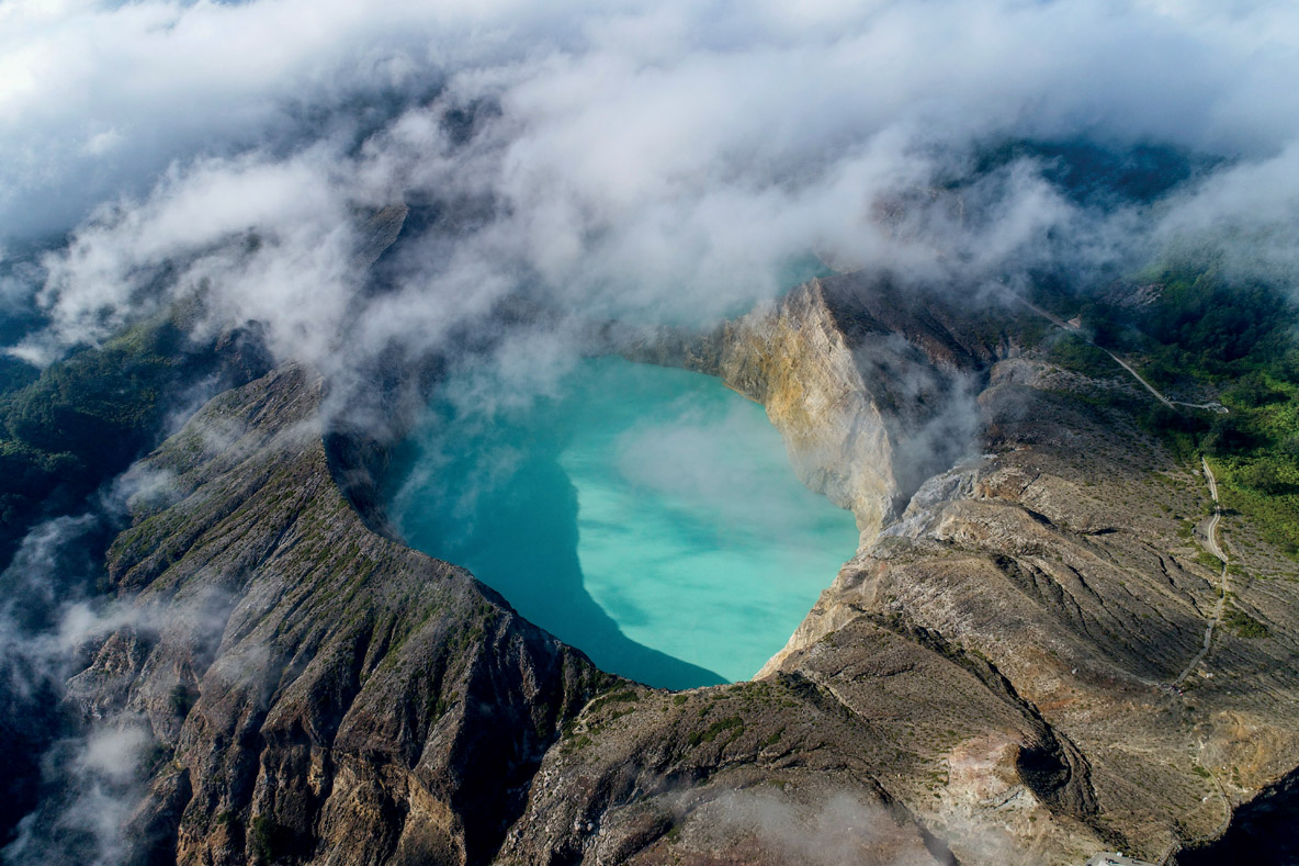 The Kelimutu lakes are well worth a visit: <br/>count on a five-hour bus ride to get there...
