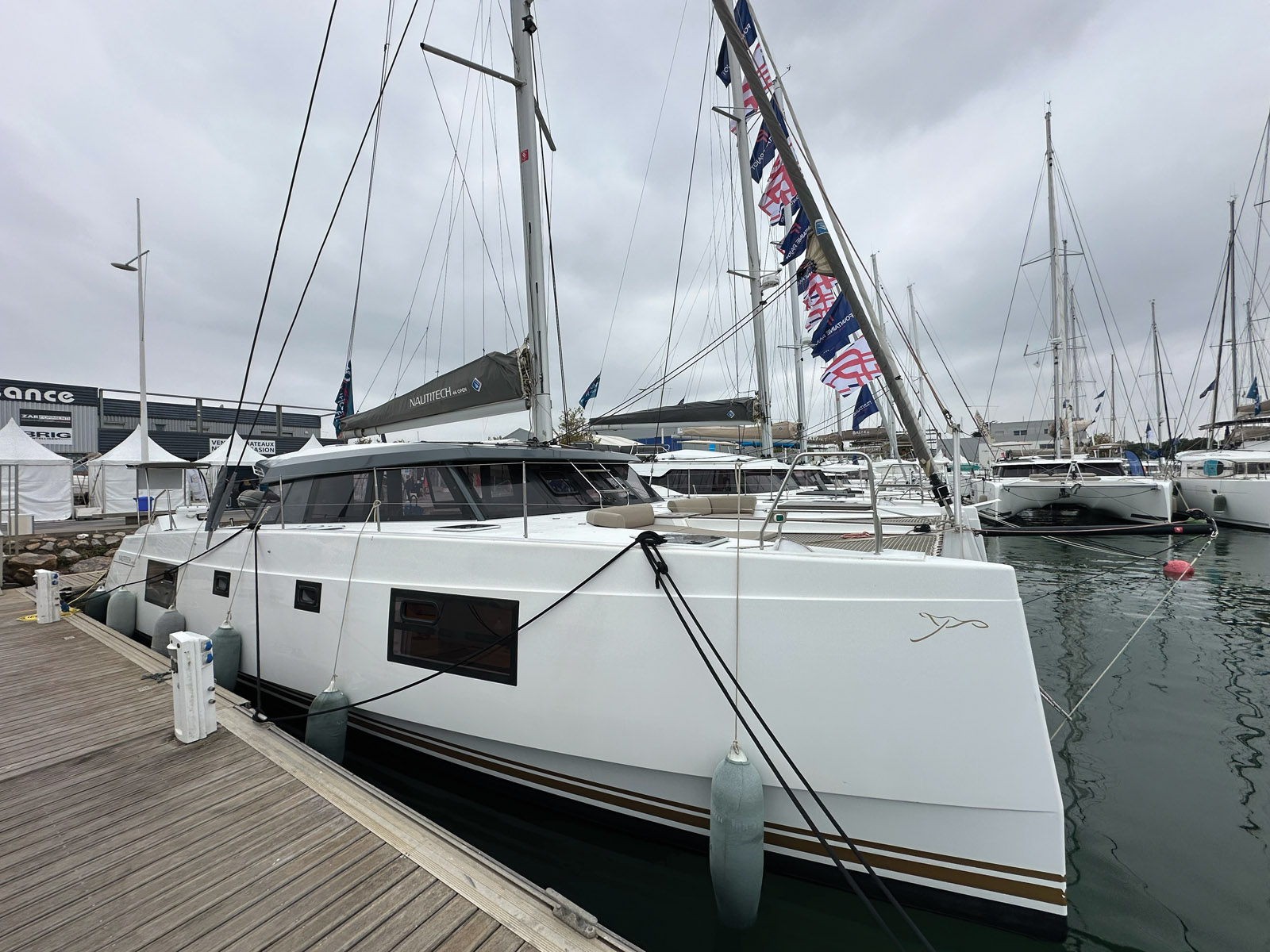 It’s hard to resist this blue water cruising catamaran in as-new condition... but at a second-hand price.