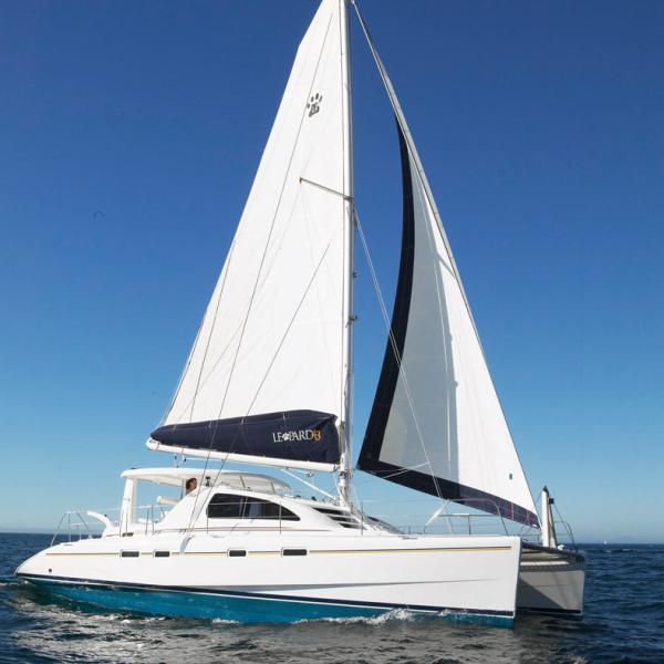 The long outboard chines are characteristic of this model designed by Alex Simonis.