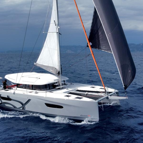 The objective of the Excess 14 is to get everyone (monohull aficionados included) to agree that cruising should be  undertaken on more than  one hull!