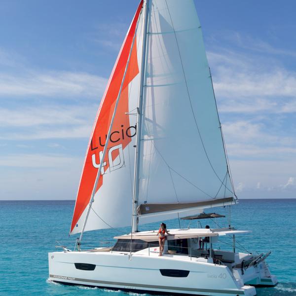 The Lucia 40, designed by Berret-Racoupeau Yacht Design, replaced the Lipari 41 in 2015.