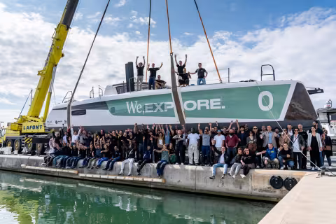 Flax fiber was successfully used and tested on Roland Jourdain’s Outremer 5X.