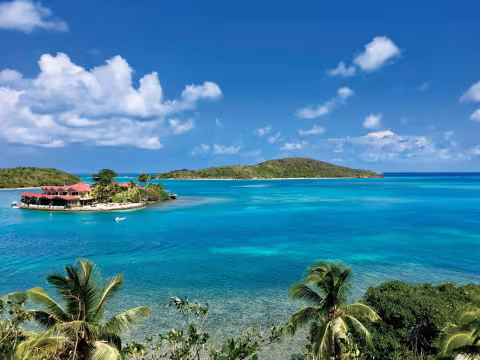 The lagoon in Virgin Gorda, in the BVI, is one of the top spots to visit when chartering a  multihull – and when blue water cruising too!