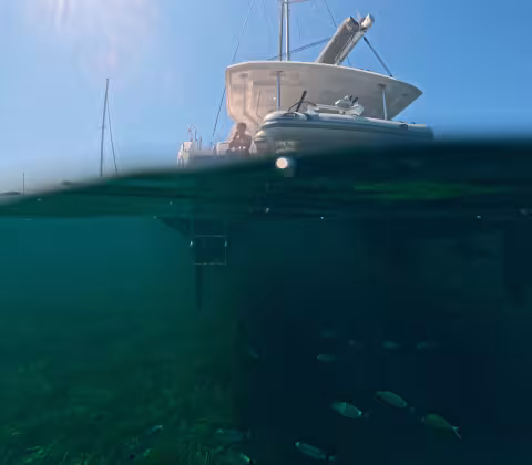 Maintaining our hulls’ ability to glide through the water without harming the environment is a real challenge.