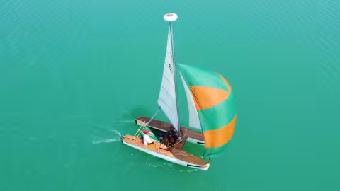 EXOCET JUNIOR Catamaran - Vintage Boat Review - Multihulls World