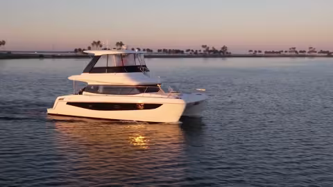 AQUILA 42 YACHT Powercat Catamaran - Boat Review Teaser - Multihulls World