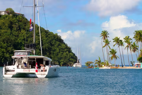 ARC 2023 - Arrival at St. Lucia - Multihulls World