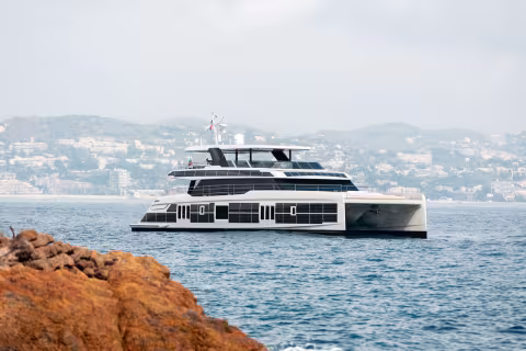 80 SUNREEF POWER ECO - Seatrials Teaser - Multihulls World