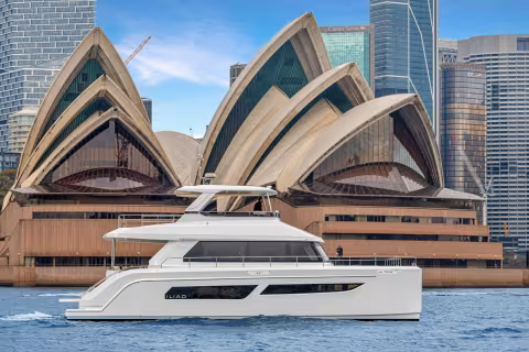 ILIAD 53F Powercat - Boat Review Teaser - Multihulls World