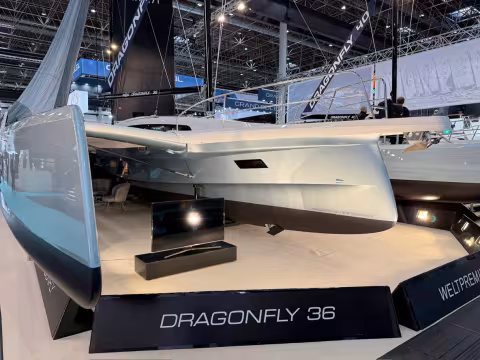 DRAGONFLY 36 Trimaran | World Premiere in boot Düsseldorf 2025 | Multihulls World