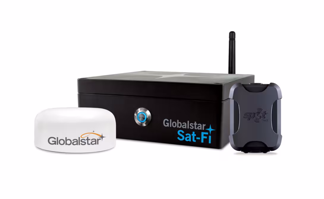 The Sat-fi box operates on the Globalstar network. It is reliable and costs are reasonable, but its current coverage doesn’t include the south of the African continent.
