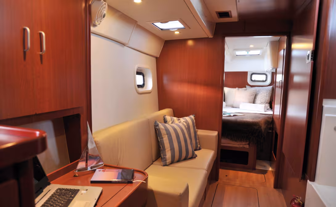 Three or four-cabin versions are available, as are two color schemes, depending on the vintage.