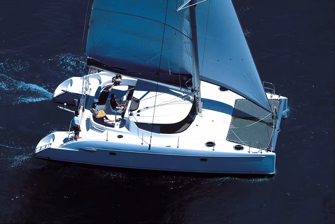 Well-canvassed, the Lavezzi is capable of averaging 9 knots during ocean passages – if the trade winds are present.