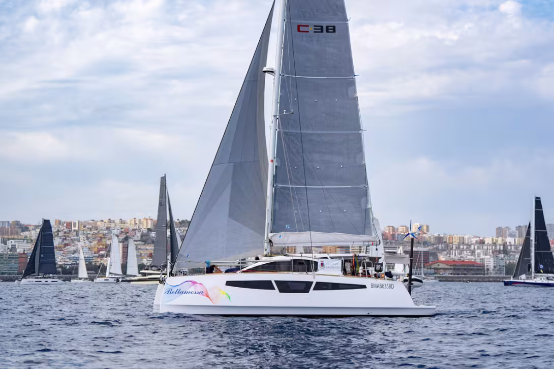 The first C-Cat 38 to be built was the smallest multihull entered in the ARC... but that didn’t stop it from coming first in its class in corrected time.