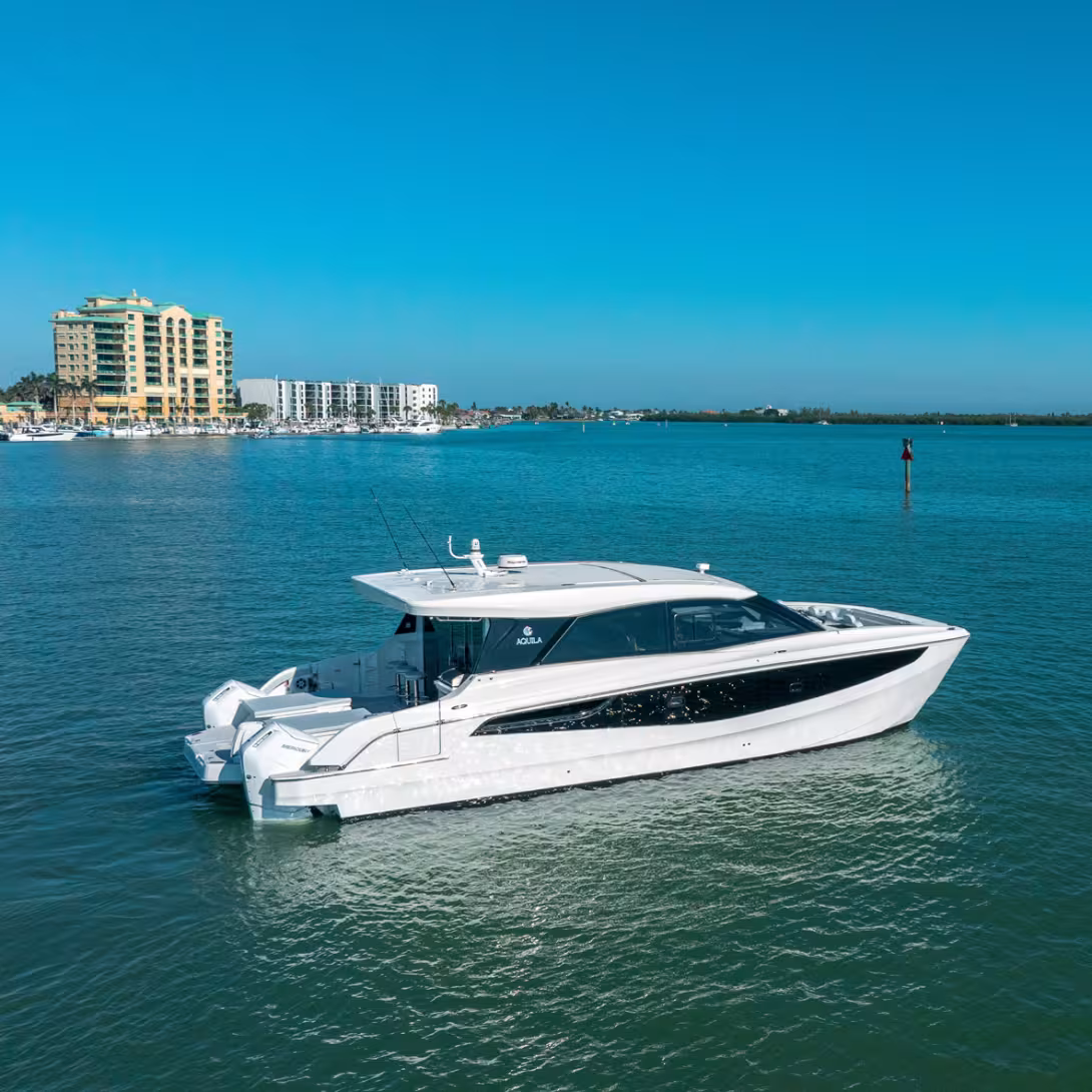 The lines are elegant and fluid, with beautiful  proportions and a large area reserved for windows  and portholes.